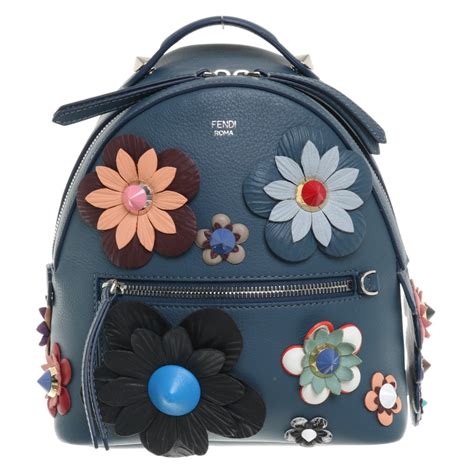 fendi flower backpack replica|Fendi backpack small.